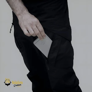 Bizim Outdoor & Tactical Ithal  Yazlık Likralı Su Geçirmez Tactical Pantolon Ünisex Siyah Renk -Waterproof