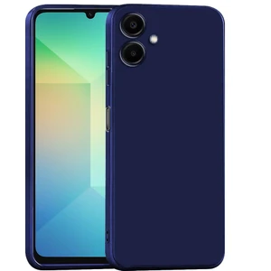 Samsung Galaxy A06 ile Uyumlu Kılıf Soft Premium Yumuşak Silikon Telefon Kılıfı Kapak