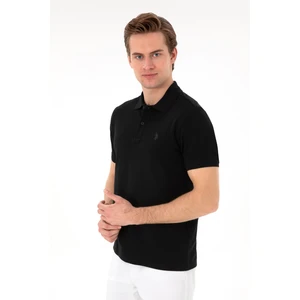 U.S. Polo Assn. Erkek Siyah Tişört Basic 50297984-Vr046