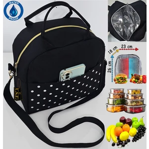 U.s.f Sıcak, Soğuk Isı Yalıtımlı Termal Termoslu Yemek, Mama, Beslenme, Gıda Için  Askılı Taşıma Çantası