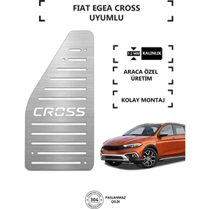 Fıat Egea Cross Krom Ayak Dayama Dinlendirme Pedalı