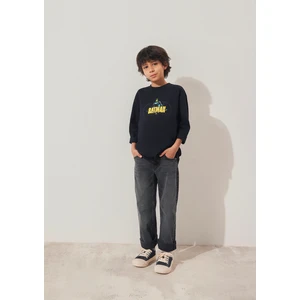 Batman Baskılı Siyah Tişört 6610294-900