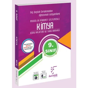 Karekök Yayıncılık   (Sınıf: 9) Kimya Mps (Modüler Piramit Sistemi)
