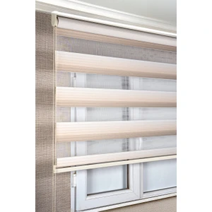 Bizden Perde Gri Renk Geçişli Degrade Zebra Kaliteli Güneşlik Stor Perdeler