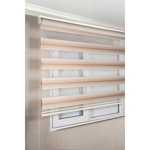 Bizden Perde Gri Renk Geçişli Degrade Zebra Kaliteli Güneşlik Stor Perdeler