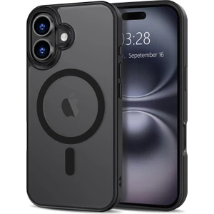 Iphone 16 Plus Uyumlu Kılıf Kamera Koruyuculu Magsafe Sarj Destekli Sağlam Mat Saydam Kapak