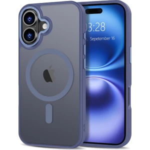 Iphone 16 Plus Uyumlu Kılıf Kamera Koruyuculu Magsafe Sarj Destekli Sağlam Mat Saydam Kapak