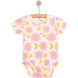 Hellobaby Çiçek Desenli Kısa Kol Body