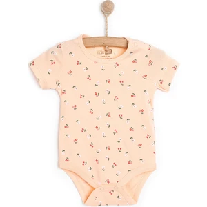 Hellobaby Çiçek  Kısa Kol Body