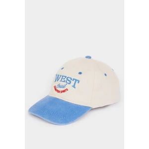 Erkek Çocuk Nakışlı Jean Cap Şapka D8391A825SM