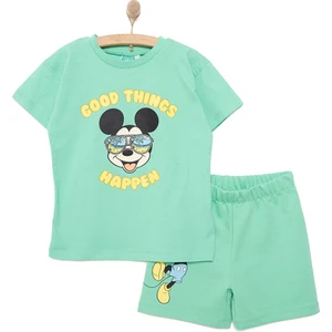 Mickey Mouse Erkek Tshirt-Şort Erkek Bebek
