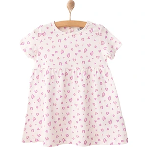 Hellobaby Basic Kız Leopar Desenli Elbise Kız Bebek