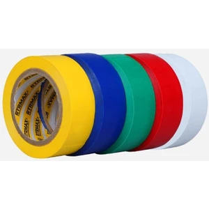 Rtrmax RN11R-KRSK-5 Elektrik Bandı Karışık Renkli - 0.15 mm x 19 mm x 10Y (5 Adet)