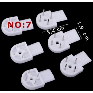 Sanat Markt Kolay Çivi - Tablo Duvar Çivisi - Çivili Askı - No: 7 - Paket İçeriği 6 Adet - Timsah Askı İçin