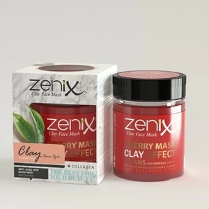 Zenıx Professıonal Kiraz Çekirdeği Yağı & Collagen Kil Maskesi
