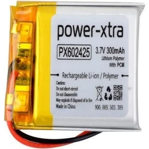 PX602425 - 3.7V 300 Mah Li-Polymer Pil - Devreli
