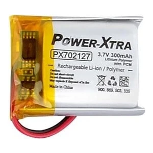PX702127 - 3.7V 300 Mah Li-Polymer Pil - Devreli
