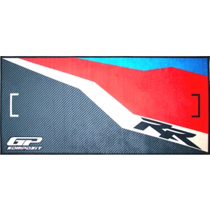 Gp Kompozit Honda Rr Universal Motosiklet Halısı Karbon-Kırmızı