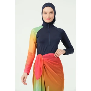 Ombre Desenli Etek Pareo