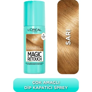 L'Oréal Paris Magic Retouch Beyaz Saçlar İçin Kapatıcı Sarı Saç Spreyi 75 ml