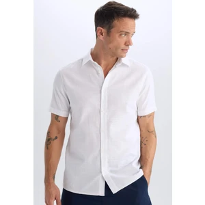 %100 Pamuk Regular Fit Polo Yaka Kısa Kollu Gömlek D6105AX25SP