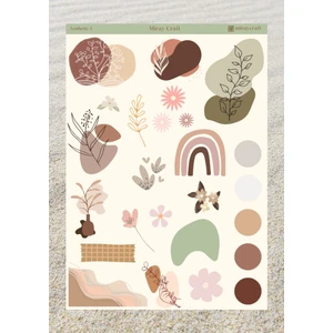 Estetik 12*17 cm Sticker