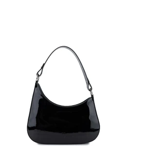 Tamer Tanca Kadın Vegan Siyah Rugan Omuz Çanta 843 405 Bn Cnt Y25 Sıyah Rgn