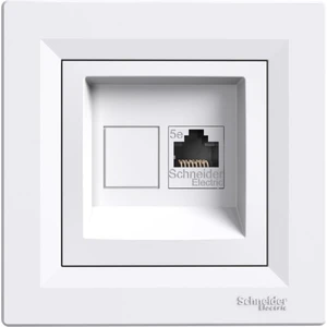 Asfora Beyaz RJ45 Boş Priz