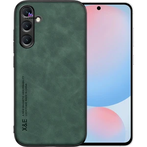 Samsun Galaxy A56 Uyumlu Kılıf Arkası Süet Kenarları Silikon Kamera Korumalı Lüks Kapak