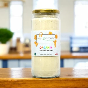 Soul Kitchen Organik Tam Buğday Unu cam 250 gr