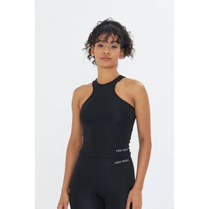 Lesa Wear Çapraz Detaylı Basic Spor Crop Atlet