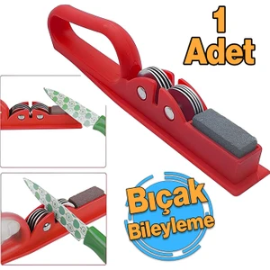 Pratik Bıçak Elmas Bileyici Taşlı Keskinleştirici Satır Bileyleme Oynar Bileyli 1 Adet
