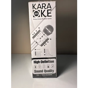Türkçe Seslendirme Karaoke Mikrofon