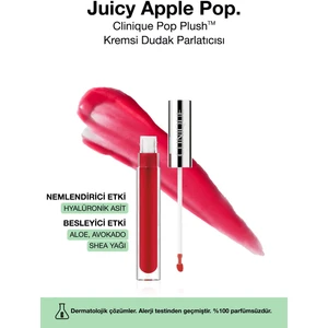 Pop Plush™ Kremsi Dudak Parlatıcısı - Renk: Juicy Apple Pop 3.4ml | Parlak Bitiş, Nemlendirici Etki
