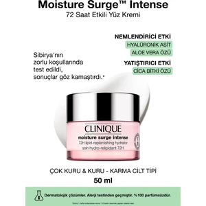Moisture Surge™ Intense 72 Saat Nem Koruma Teknolojili Yoğun Nemlendirici Yüz Kremi 50 ml