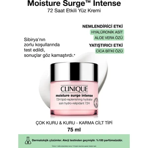 Moisture Surge™ Intense 72 Saat Nem Koruma Teknolojili Yoğun Nemlendirici Yüz Kremi 75 ml
