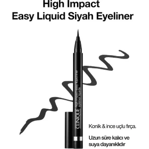 High Impact™ Easy Liquid Eyeliner - Siyah  0.67g | Uzun Süre Kalıcı, Sıvı Eyeliner