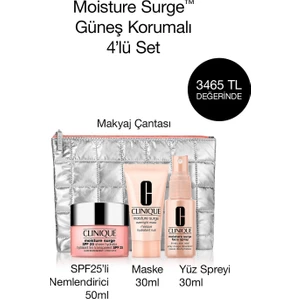 Cilt Bakım Seti - Moisture Surge Nemlendirici 50ml, Nem Maskesi 30ml, Nemlendirici Yüz Spreyi 30ml