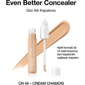 Cilt Bakım İçerikli Göz Altı Kapatıcısı - Even Better™ Concealer -  CN 40 Cream Chamois - 6ml