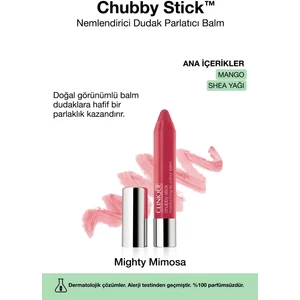 Chubby Stick™ Nemlendirici Dudak Parlatıcı Balm - Renk: 13 Mighty Mimosa 3g | Mango, Shea Yağı