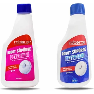 Robot Süpürge Deterjanı  500 ml x2- Çiçek ve Okyanus