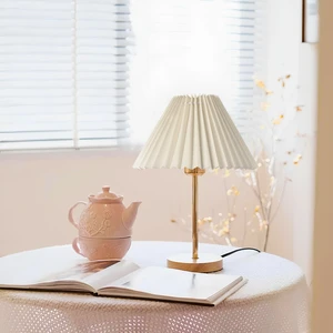 Lotus Gold Ahşap Taban Abajur 241938