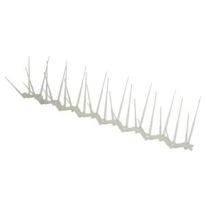 Kuşkovucu Şeffaf Dikenli Kuşkonmaz Çit Polikarbon Tel 20 Adet 50 cm 10 Metre