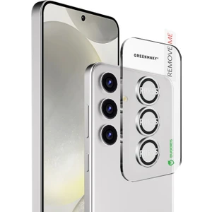 Buddıes Samsung S25 Uyumlu Kamera Lens Koruyucu (SİLVER)