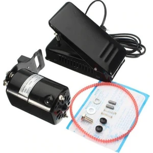 130W Ev Tipi Aile Dikiş Makine Motoru ve Pedalı