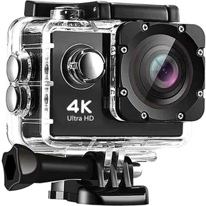 Hareketli Kamera, 4K Hd Kamera Wifi Dalış Spor Kamerası Dv Su Geçirmez Açık Hava Su Altı Kamerası (Yurt Dışından)