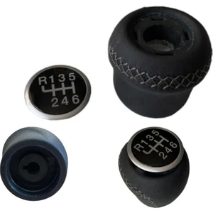 Fiat Doblo 3 Siyah Vites Topuzu Deri Kaplama 6 Ileri Modeller 55346753