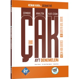 Kenan Kara Ile Çak Ayt Denemeleri Kr Akademi Yayınları