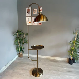 Eskitme Lambader Hareketli Başlık Sehpalı Modern Dekoratif Metal Oturma Odası Çalışma Odası