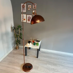 Patina Lambader Hareketli Başlık Modern Dekoratif Metal Oturma Odası Çalışma Odası Lambası